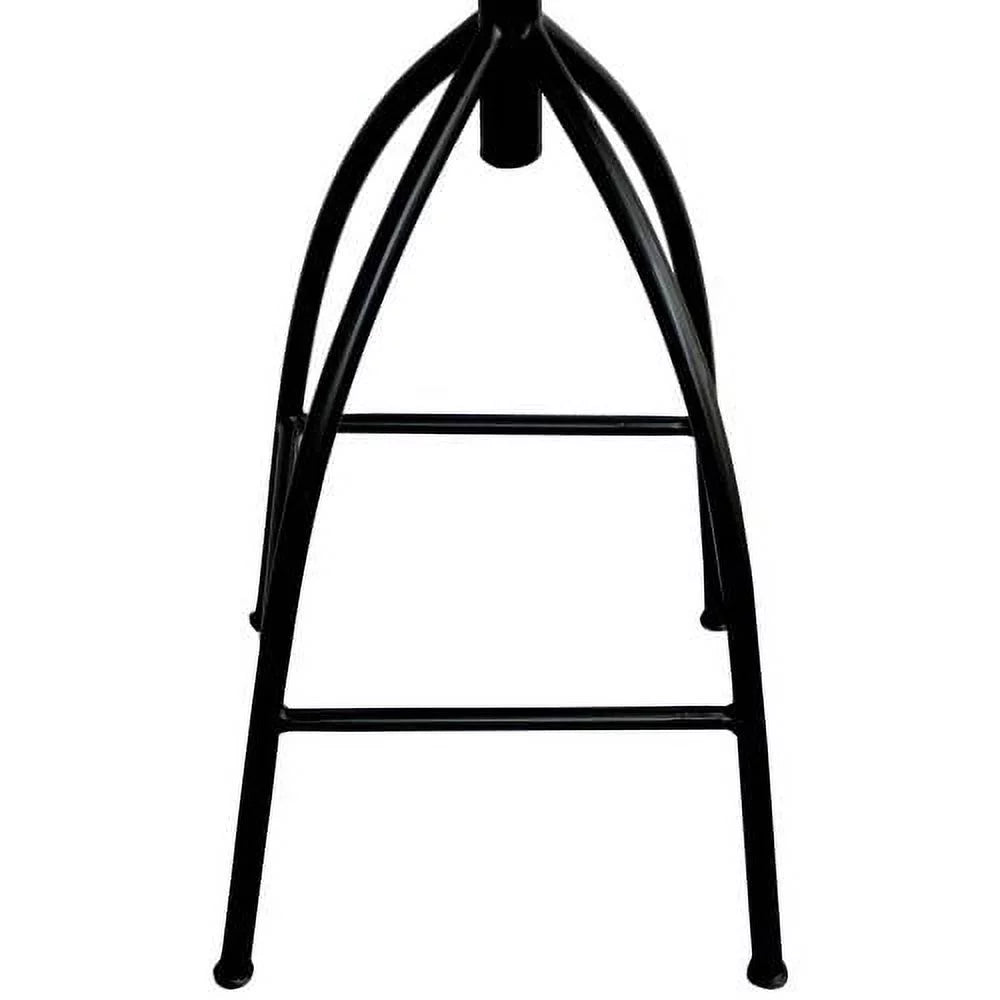 Adjustable Swivel Bar Stool With Backrest T114132