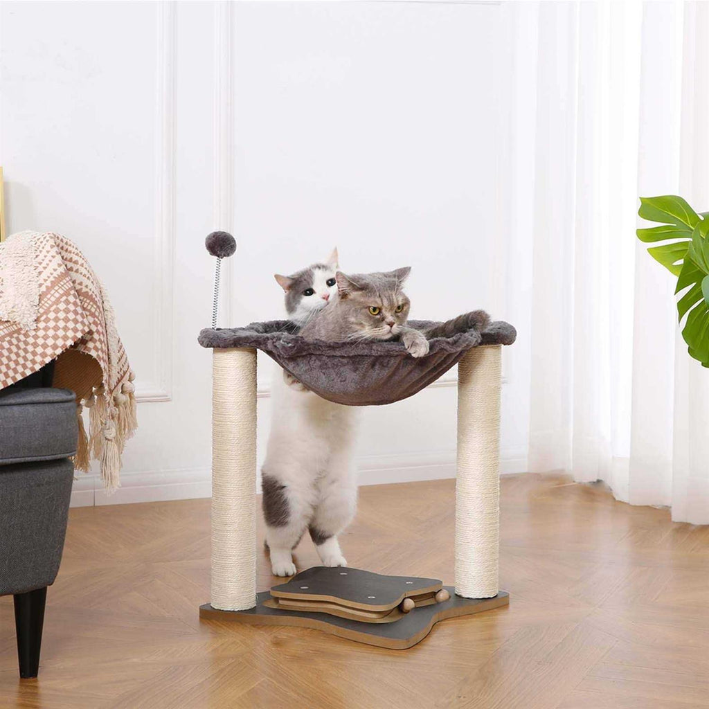 3 in 1 Cat Scratching Post with Hammock S1121
