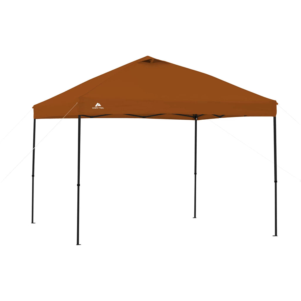 10 ft x 10 ft White Instant Canopy P96406
