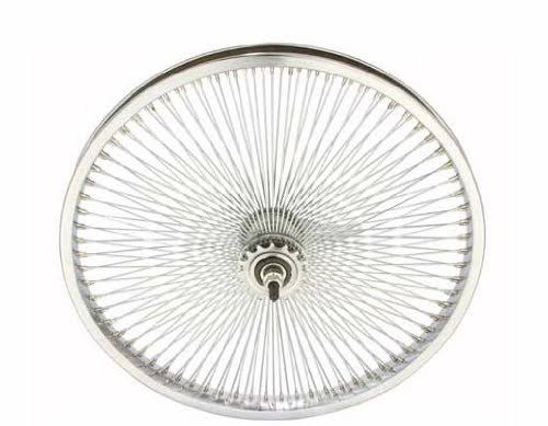 20x22 144 Spoke Coaster Wheel 14g Chrome Bicycle Wheel T51452