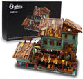 Fishing Village Captain's Wharf MOC Building Blocks Kit, 2745 Pcs H7298