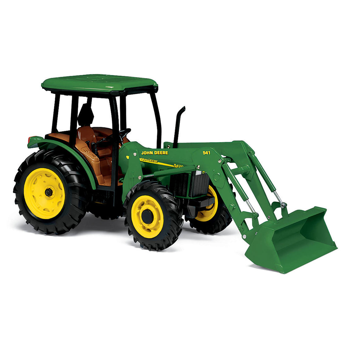 Green Tractor with Cab Loader E612098