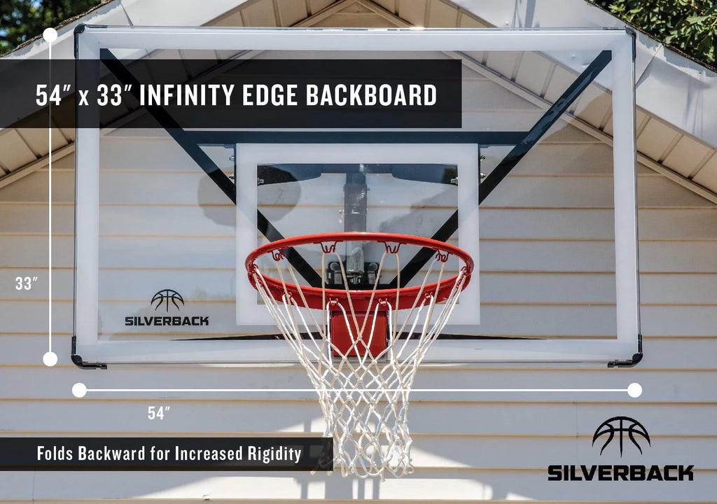 Wall Mounted Adjustable-Height Basketball Hoop H826976