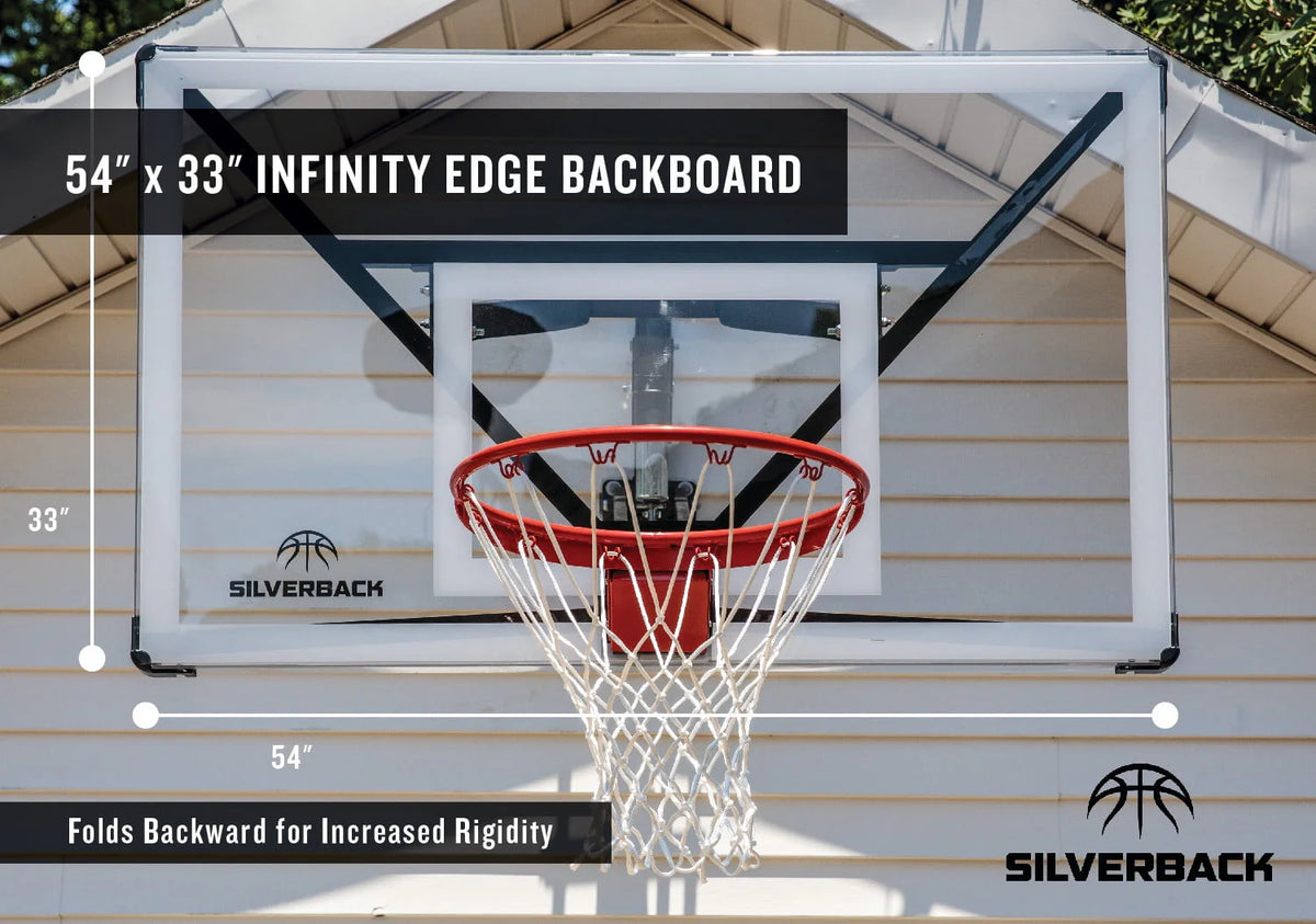 Wall Mounted Adjustable-Height Basketball Hoop H826976