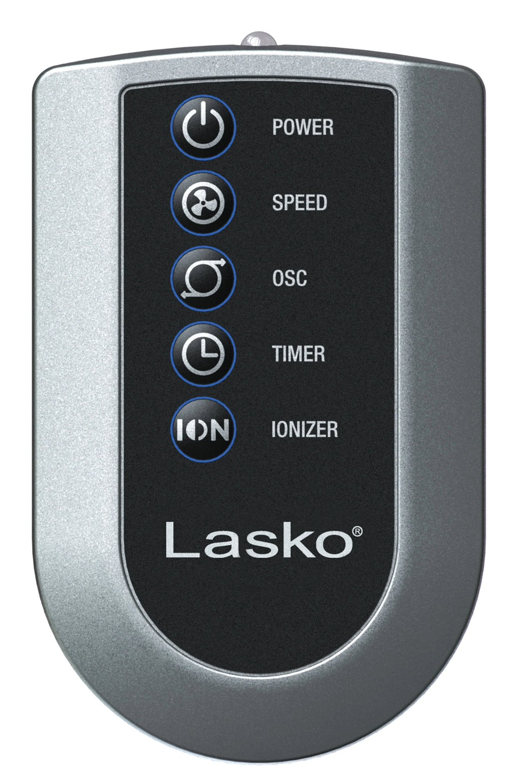 Black 3-Speed Oscillating Tower Fan with Remote B6669