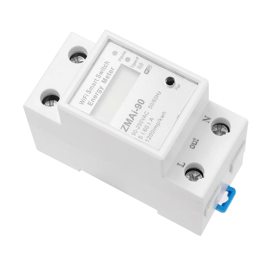 Single-Phase Din Rail Wifi Energy Meter H180