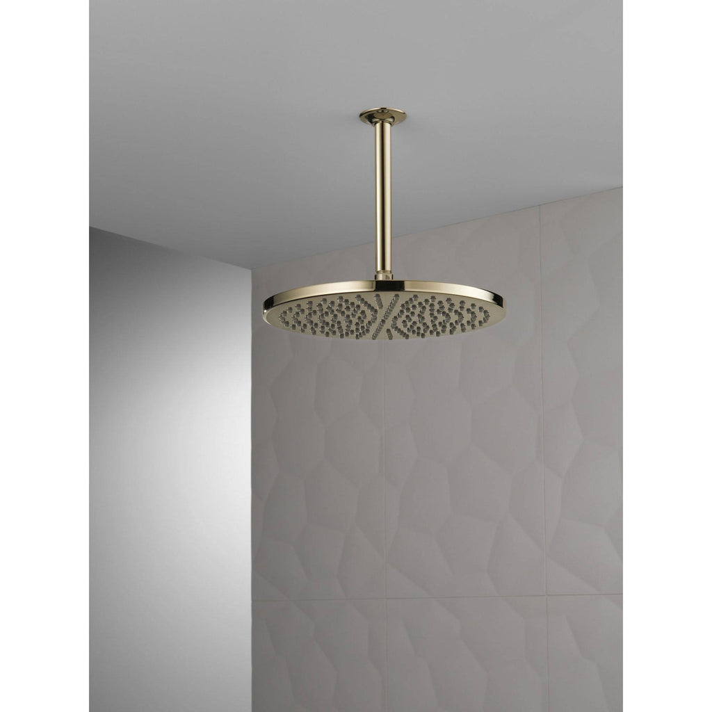 Matte Black Metal Raincan Shower Head D161
