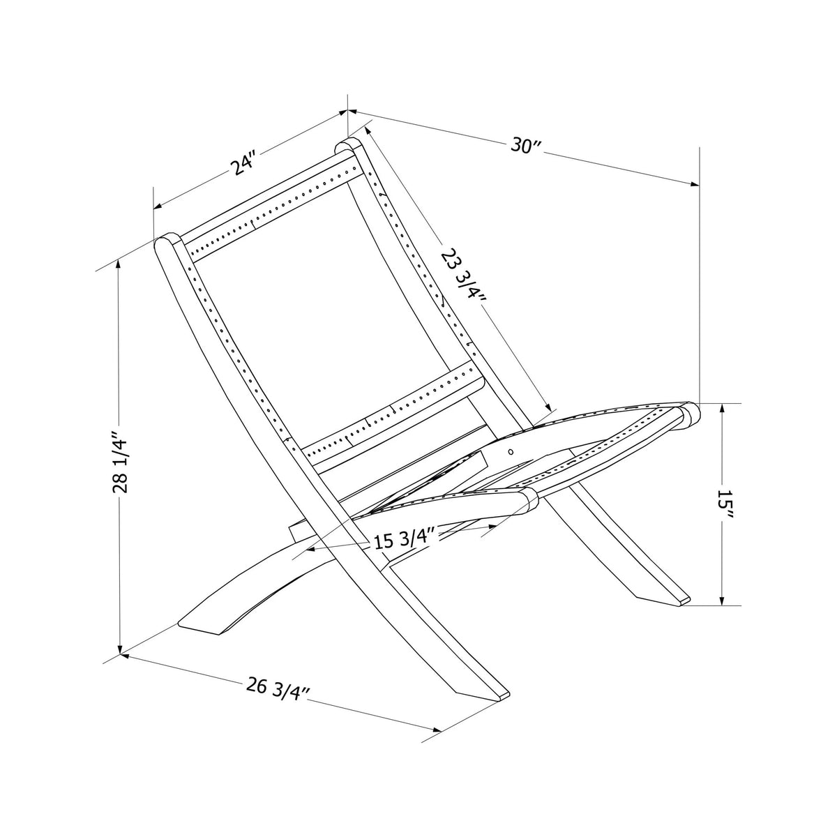 Black Chair F305