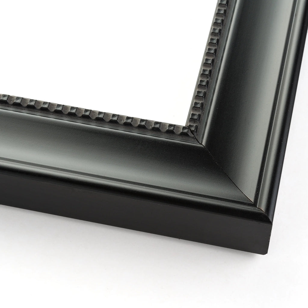 6x9 Black Real Wood Picture Frame L29519
