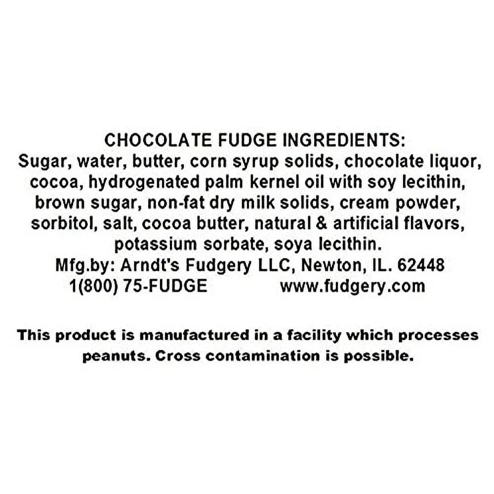 Creamy Chocolate Butter Fudge 24 OZ Gift Box S290841