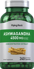Ashwagandha Supplement 4500 mg 240 Capsules Herbal Extract D5504