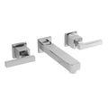 Weathered Brass Wall Mount Lavatory Faucet N813