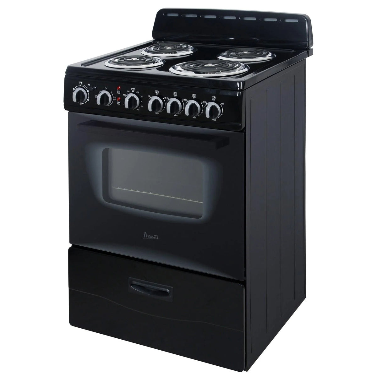 24 Inch Electric Freestanding Range Black I14626