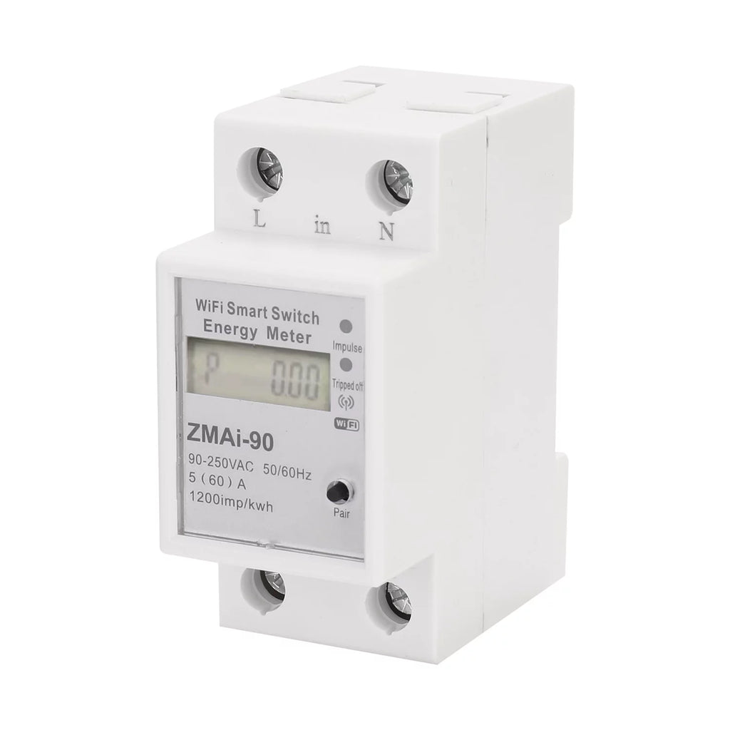 Single-Phase Din Rail Wifi Energy Meter H180