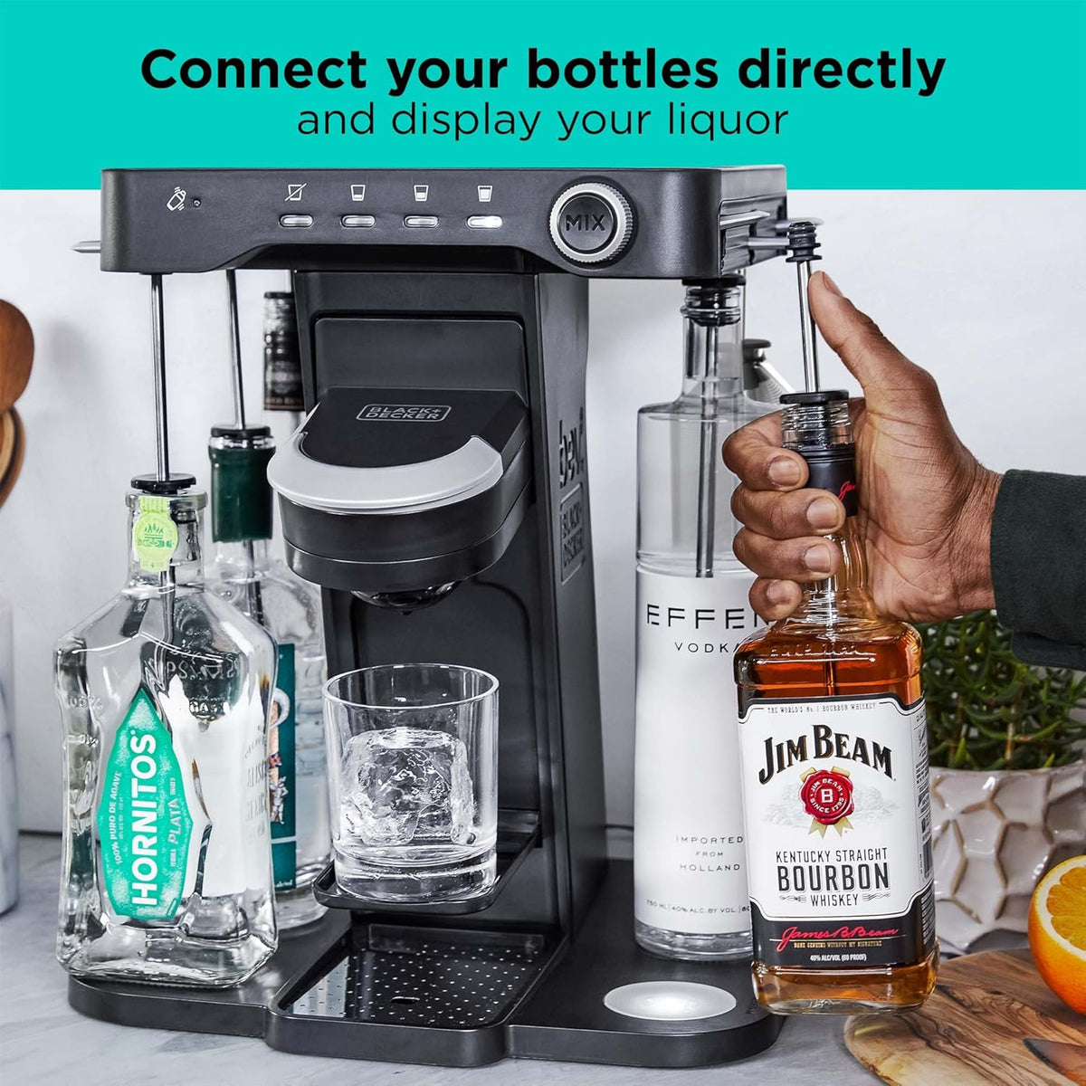 Cocktail Maker Machine and Drink Maker for Bartesian capsules B306597