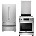 30 Propane Gas Range Refrigerator Dishwasher Q945