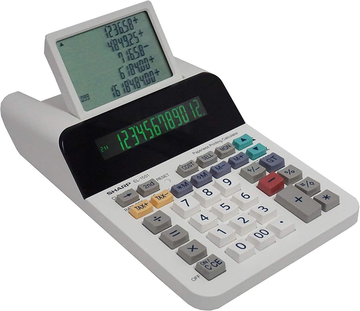 12-Digit Display Desktop Printing Calculator Y953711