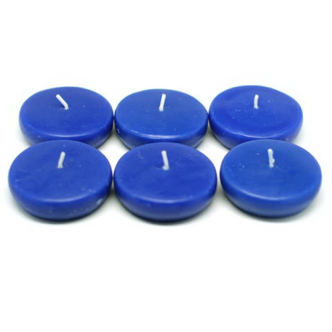 Blue Floating Candles 96Pcs O17973