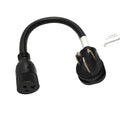 Dryer Adapter Cord, 3-Prong 10-50P Male to 5-20R Female, 125V, 18 inch A703886