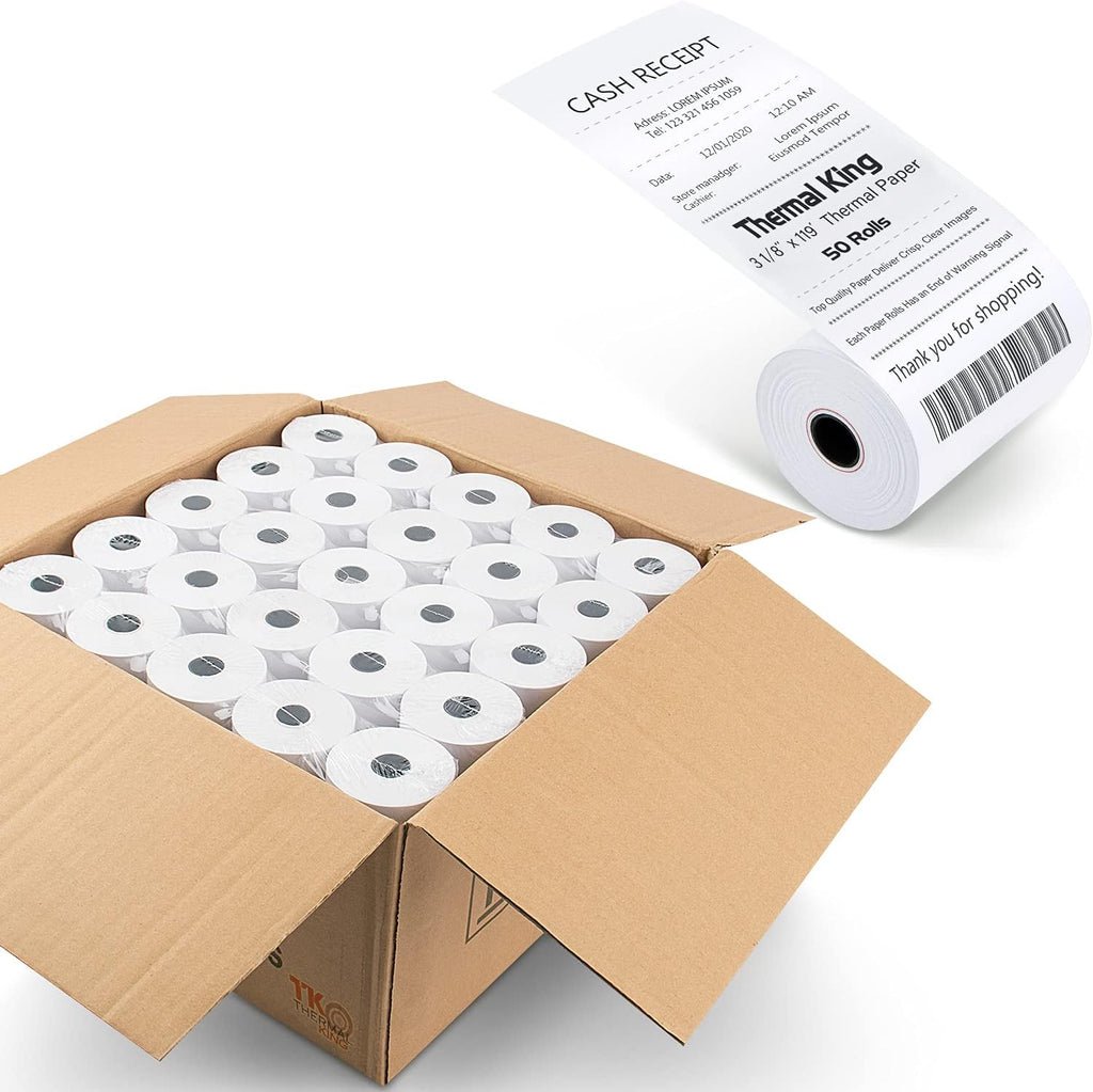 2-1/4 x 85' Thermal Paper, 100 Rolls X347