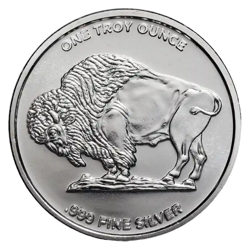 1 oz Silver Buffalo Round Tube of 20 G94309