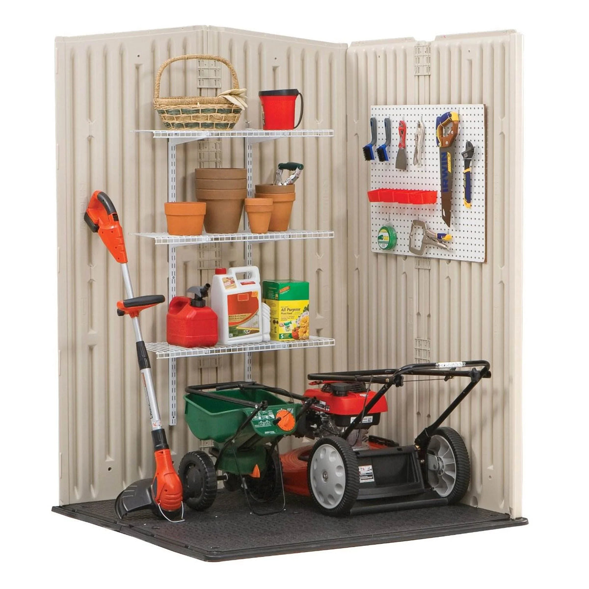 Medium Vertical Resin Storage Shed G3195