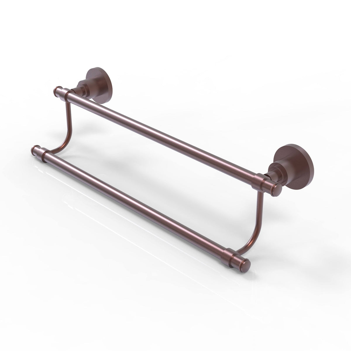 Matte Black 24 inch Double Towel Bar A227437