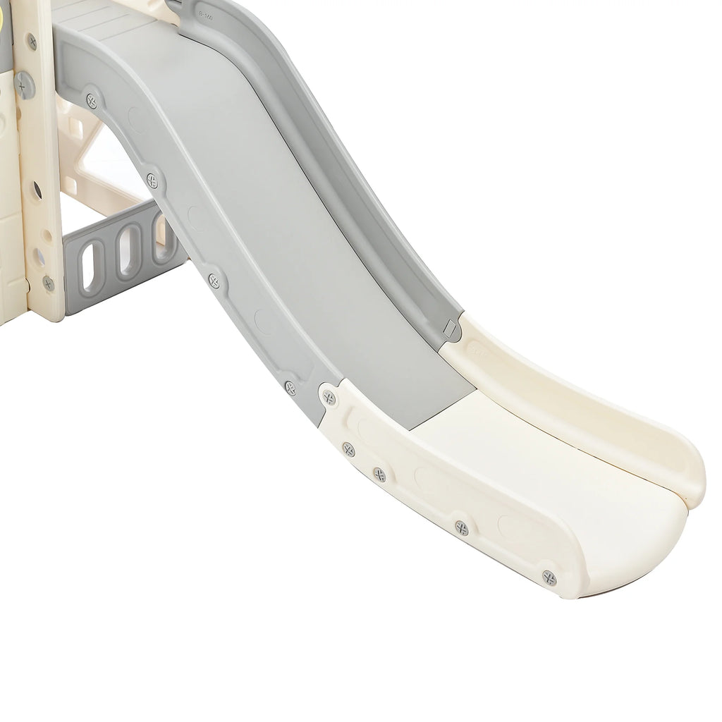 9 in 1 Kids Slide Playset with Basketball Hoop Y33110