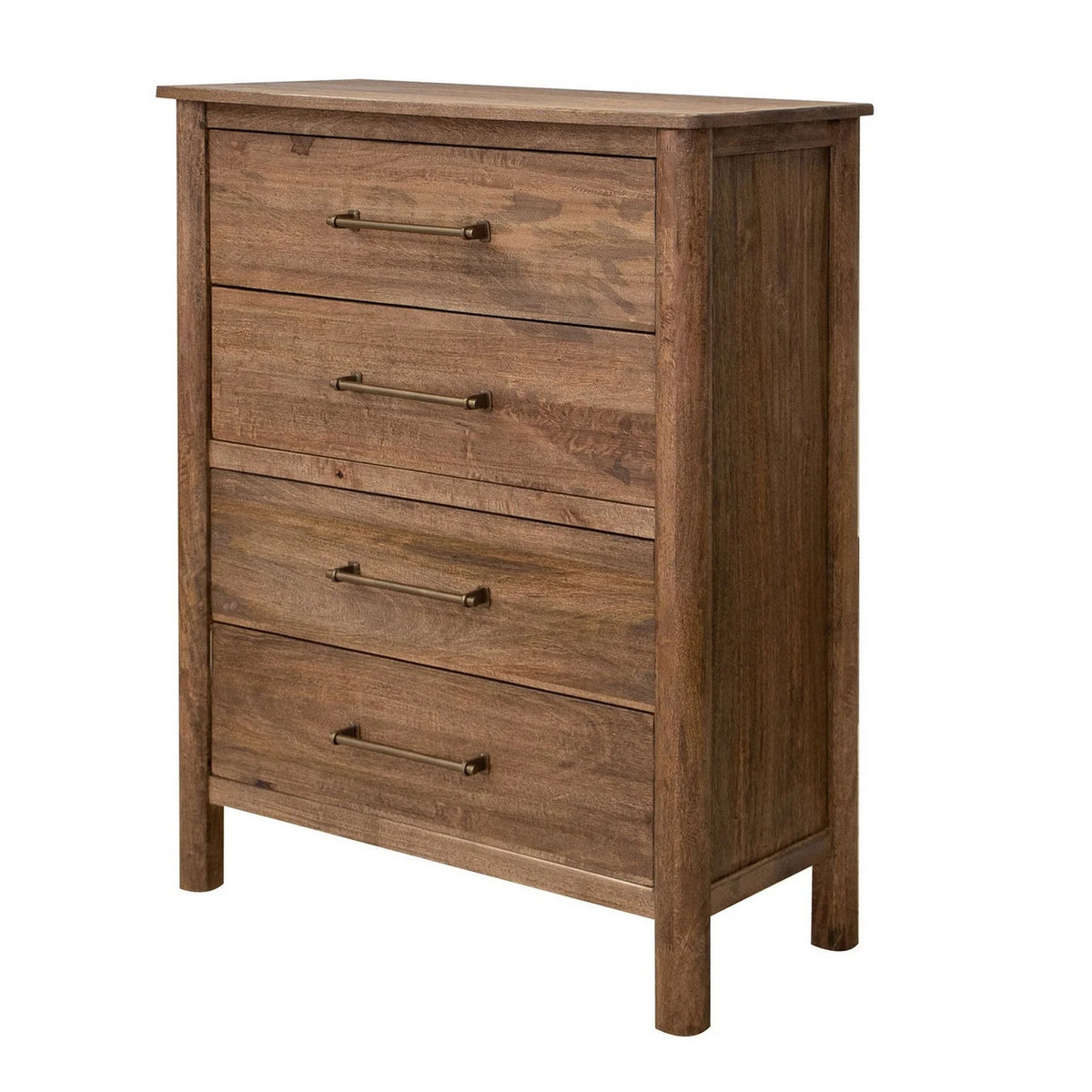 47 Inch Tall 4 Drawer Wood Dresser U818498
