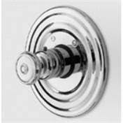 Matte White Thermostatic Trim Plate with Handle X79447