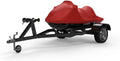 Red Trailerable Jet Ski Cover with Storage Bag H958163
