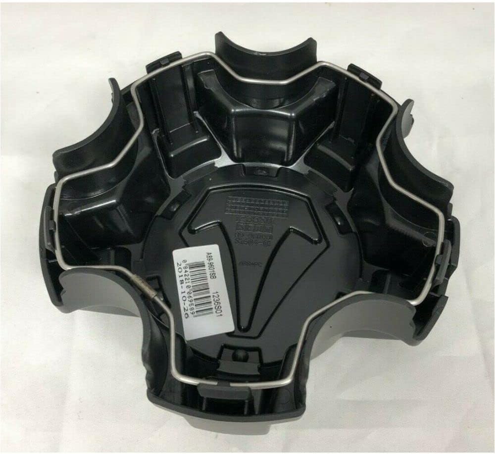 20 Black Alloy Center Hub Cap S49366