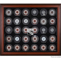 30-Puck Mahogany Display Case L266