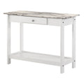 White Wood Sofa Table Z6748