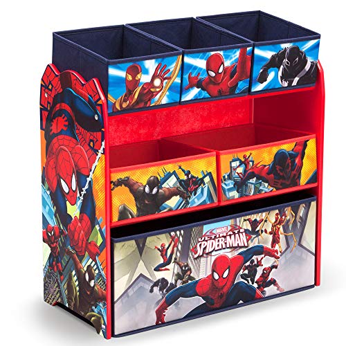 Blue 6 Bin Toy Storage Organizer B70393