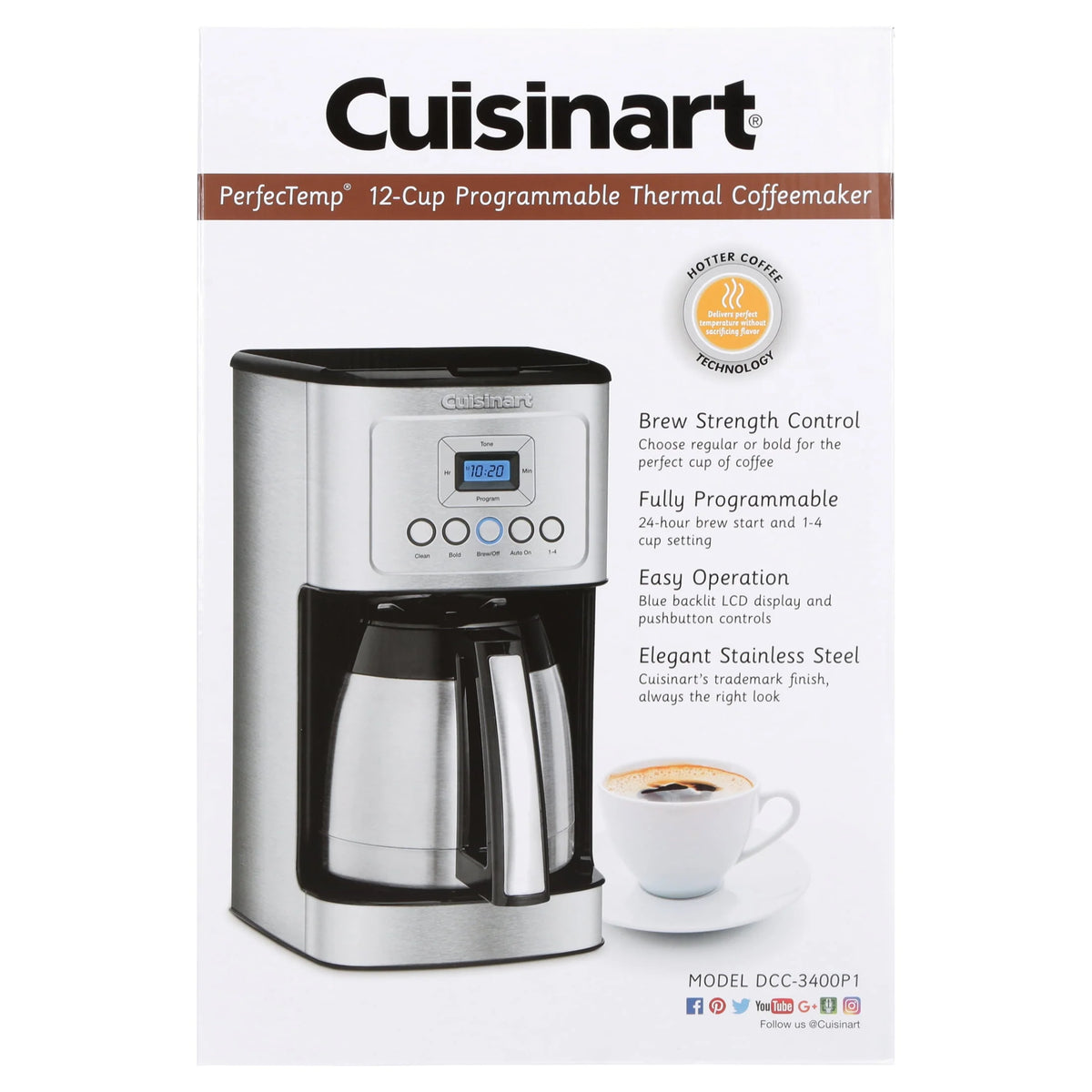 12 Cup Programmable Thermal Coffeemaker L4242