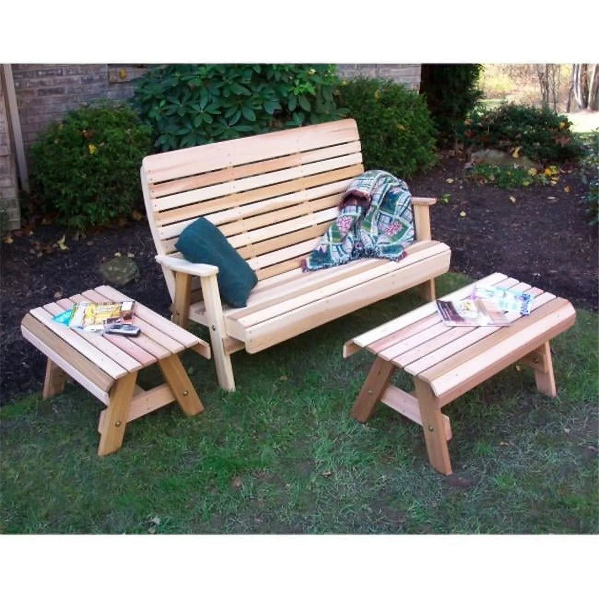 Cedar Bench Set D295572