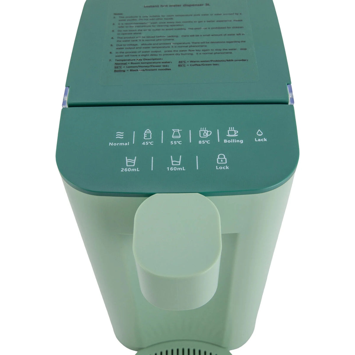 Electric Kettles Instant Hot Water Dispenser Countertop Water Warmer Pot Urn Adjustable 5 Temperatures U7723