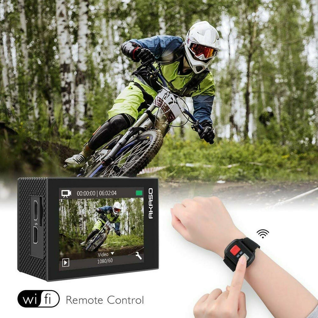4K Waterproof Action Camera with Touch Screen Y37603