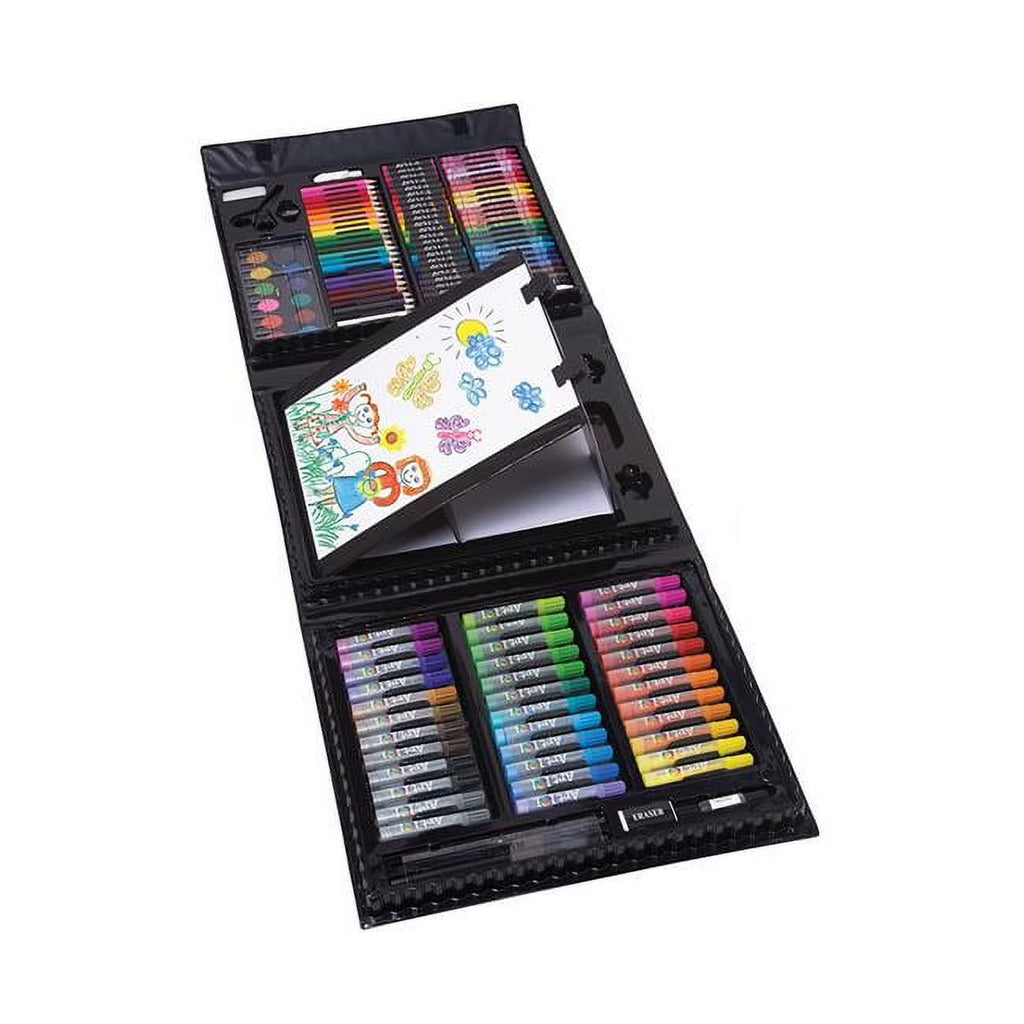 150 Pieces Multifunctional Art Set with Pop-up Easel G21580