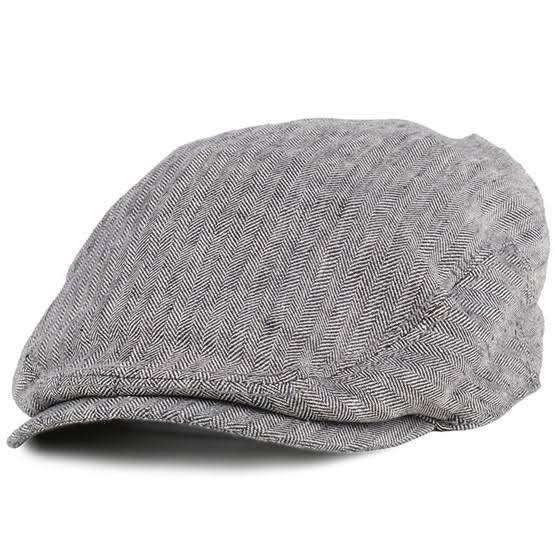 Gray Linen Ivy Cap G138