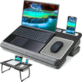 Large Foldable Laptop Bed Tray Table with Wrist Rest K345