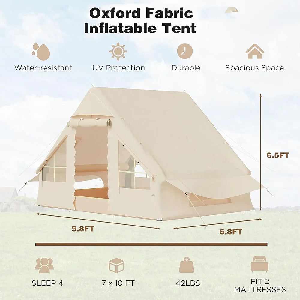 Inflatable Camping Tent with Pump L511