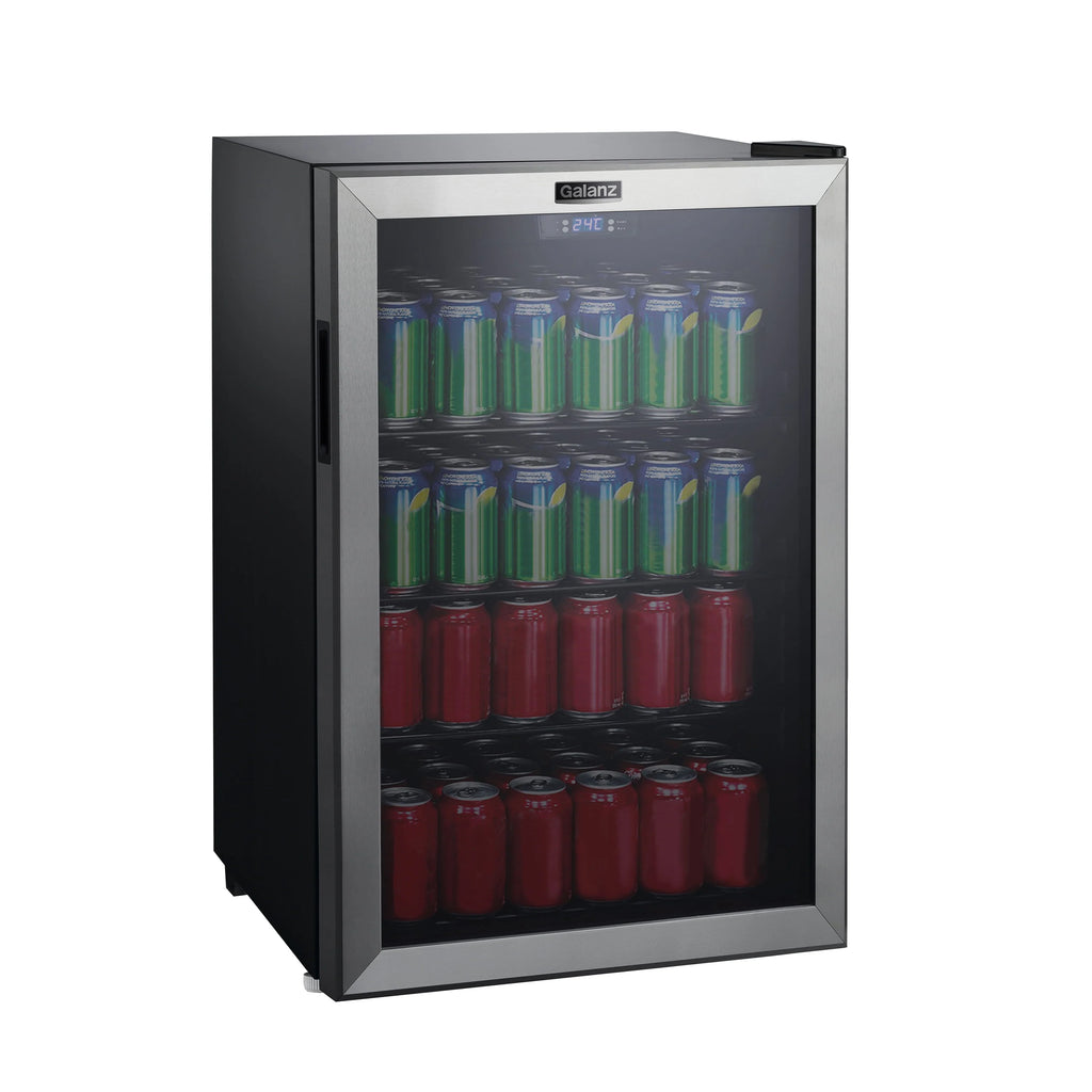 4.5 Cu ft 152 Can Stainless Steel Mini Fridge L266662