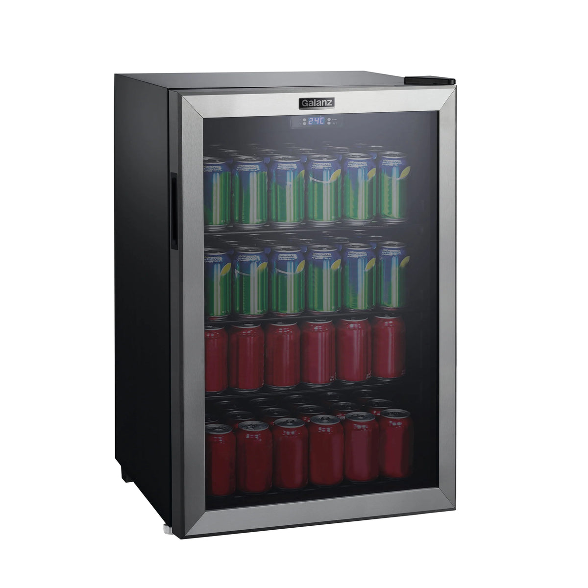 4.5 Cu ft 152 Can Stainless Steel Mini Fridge L266662