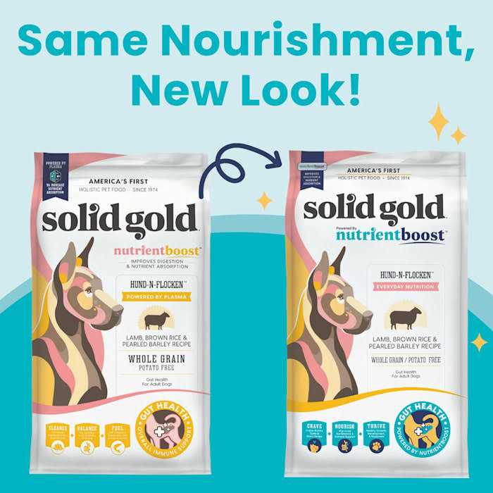 Solid Gold Hund-N-Flocken Dry Dog Food Lamb L11351
