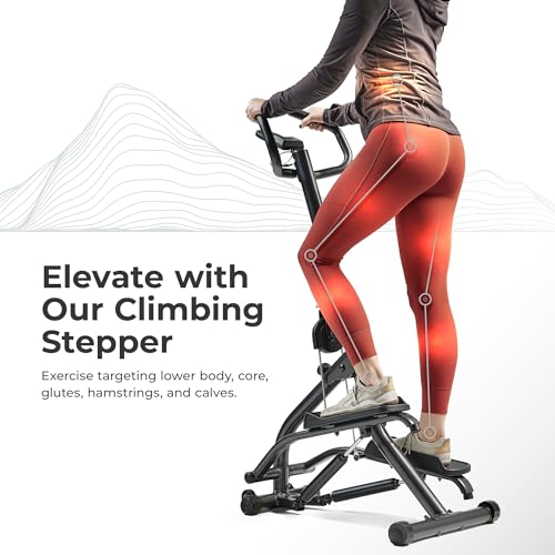 Stair Stepper with Handlebar Climber Machine C195