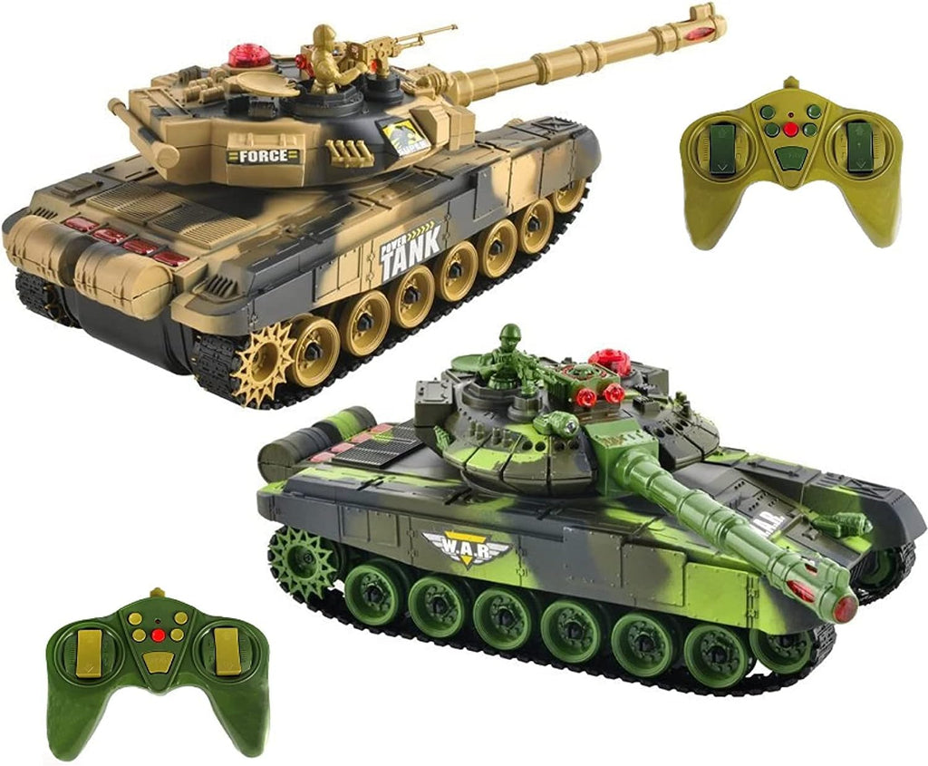 Remote Control Fighting Tanks Set, 1:14 Scale, Set of 2 J290500