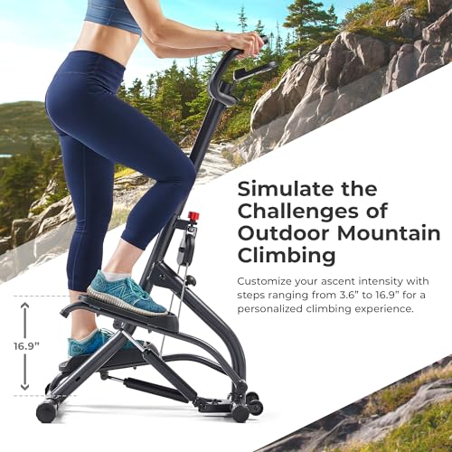 Stair Stepper with Handlebar Climber Machine C195
