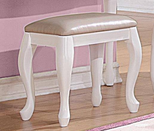 White Vanity Stool R85904